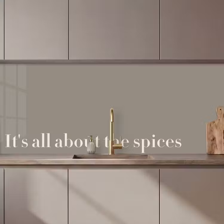 Keuken achterwand - It's all about the spices — 1