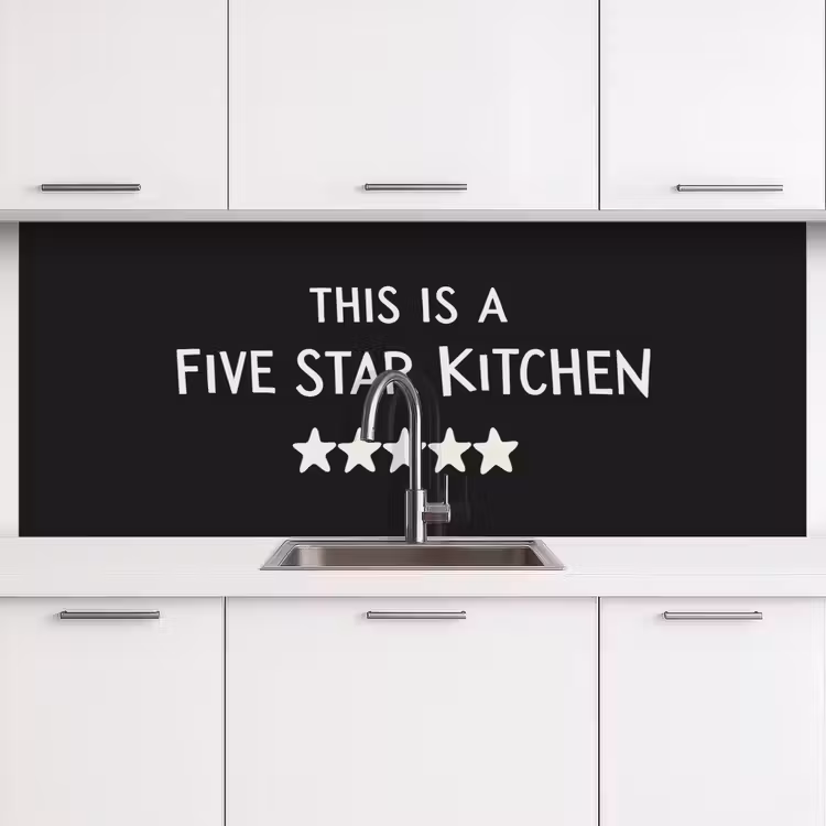 Keuken achterwand - This is a five star kitchen — 4