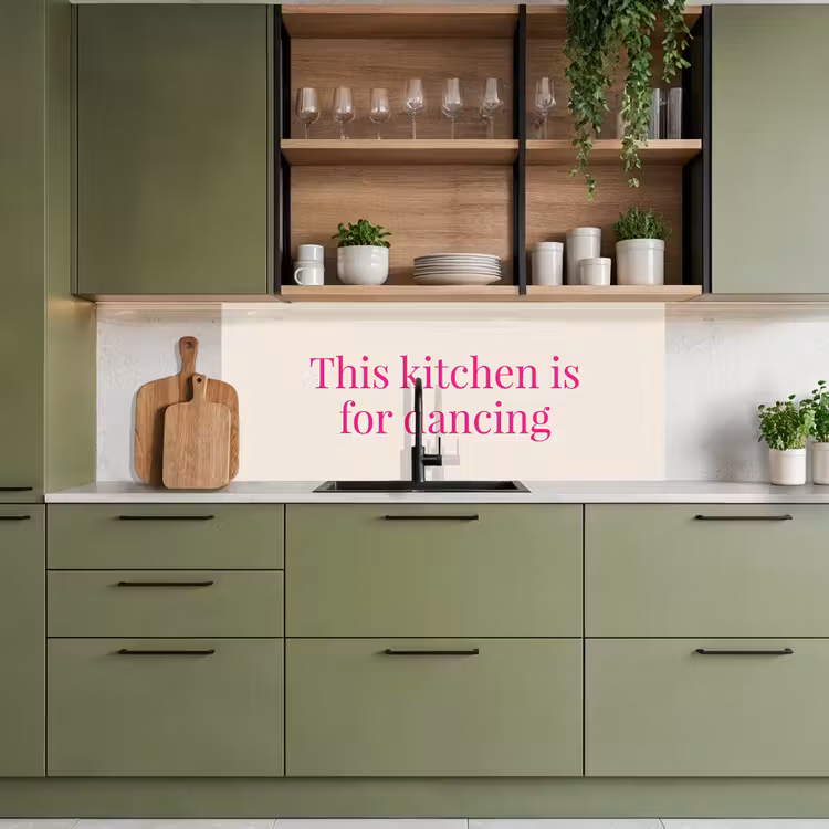 Keuken achterwand - This kitchen is for dancing — 8