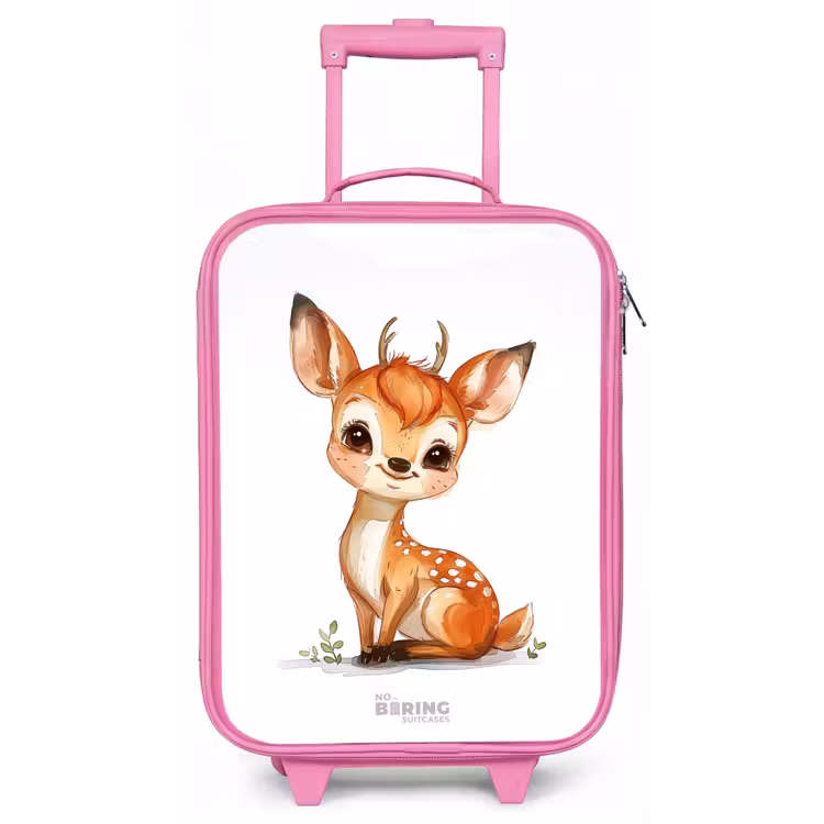 Kinderkoffer - Roze - Baby hert — 1