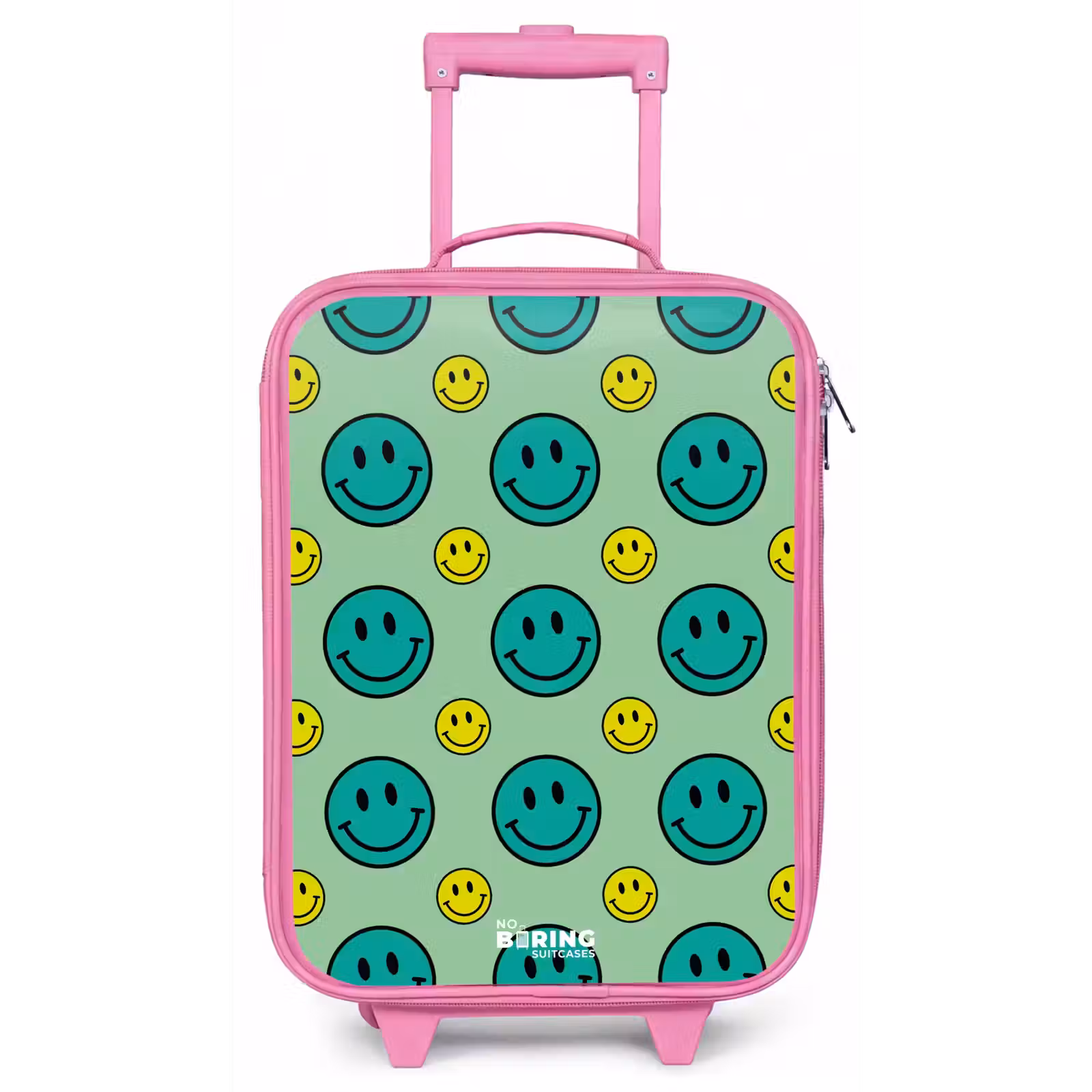 Kinderkoffer - Roze - All smiles groen — 1
