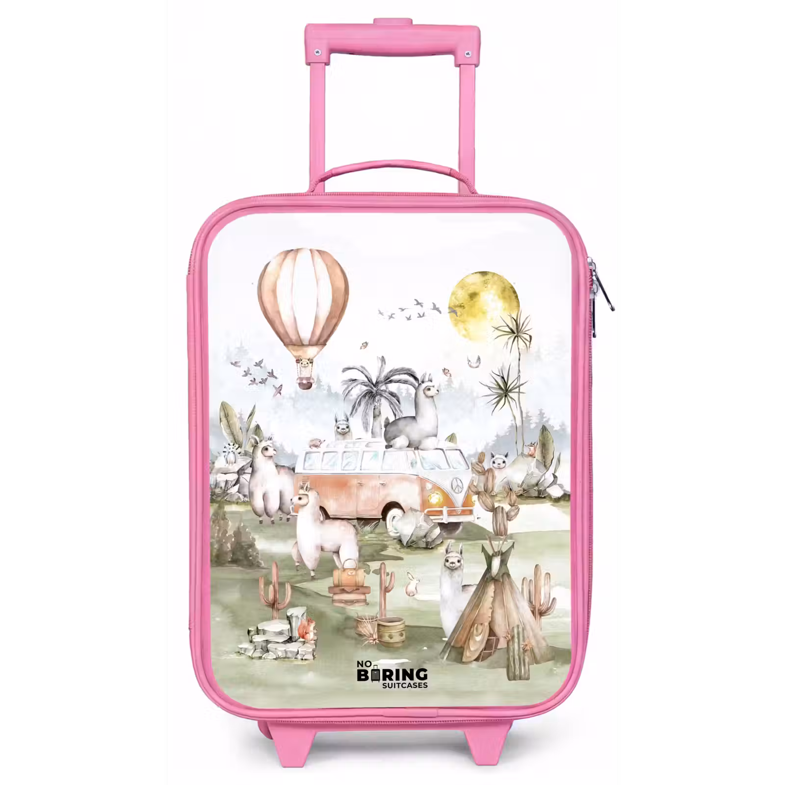 Kinderkoffer - Roze - Alpaca avontuur — 1