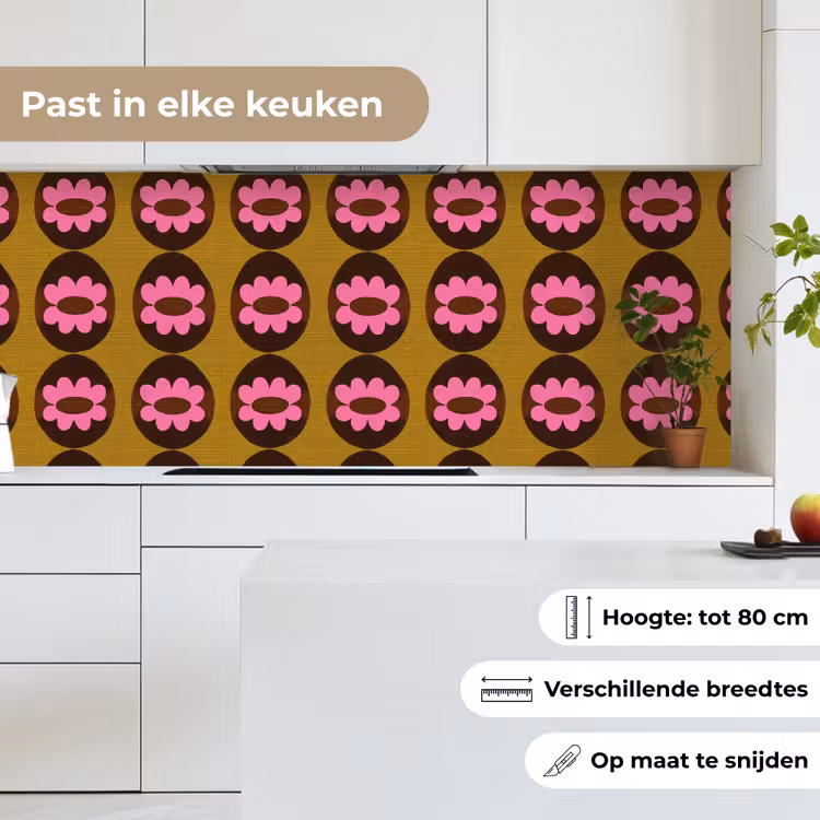 Keuken achterwand - Grafisch - Patroon - Kleurrijk — 7