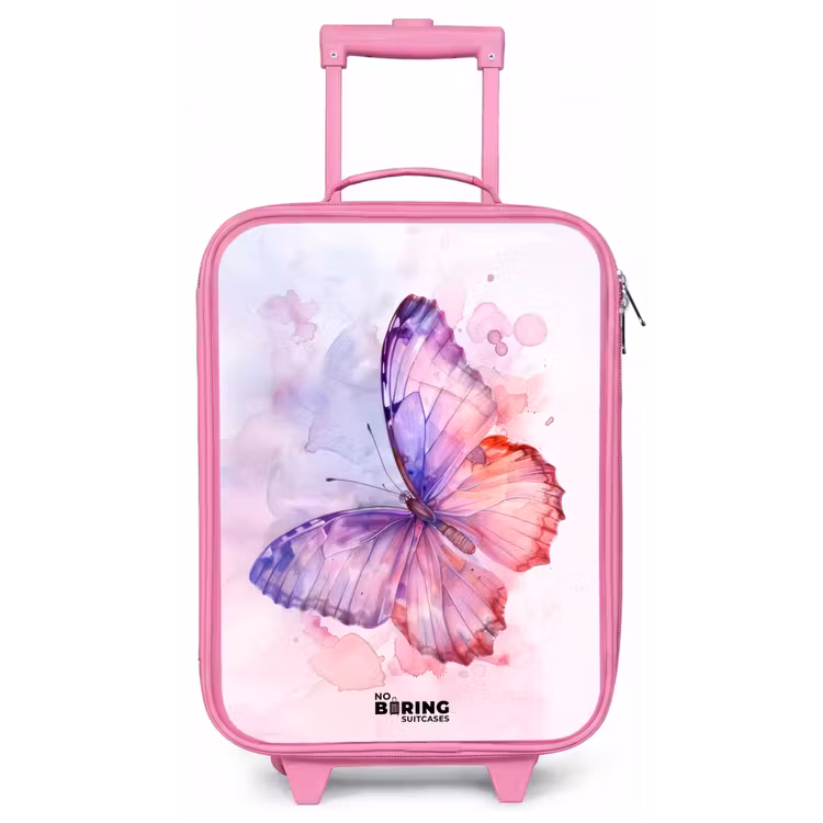 Kinderkoffer - Roze - Aquarel aurora — 1