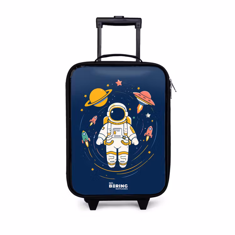 Kinderkoffer - Astronaut - Planeet - Sterren - Raket — 1