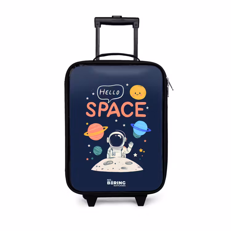 Kinderkoffer - Astronaut - Quote - Planeten - Sterren — 1
