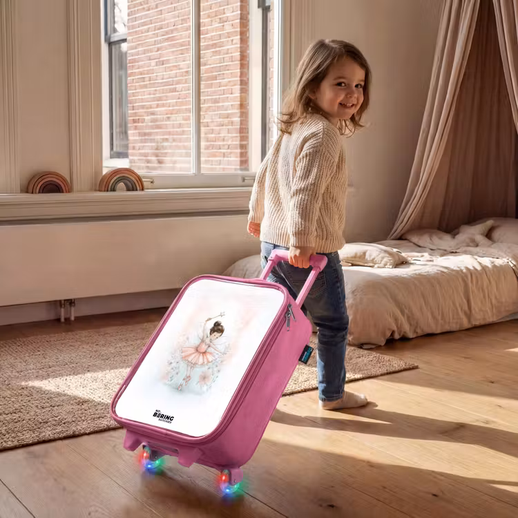 Kinderkoffer - Roze - Ballerina - Elf - Fee — 3