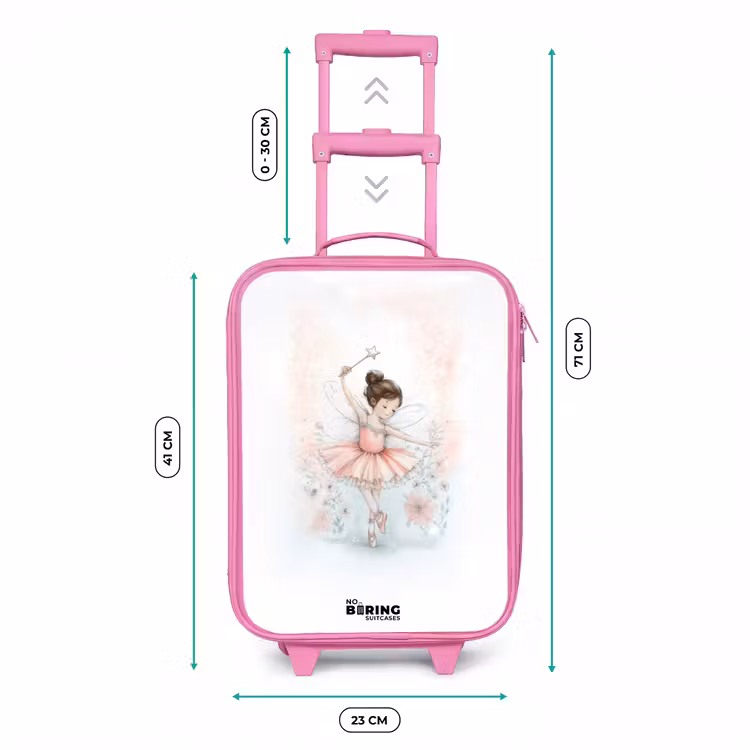 Kinderkoffer - Roze - Ballerina - Elf - Fee — 5