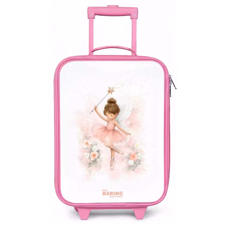 Kinderkoffer - Roze - Ballerina fee in roze — 1