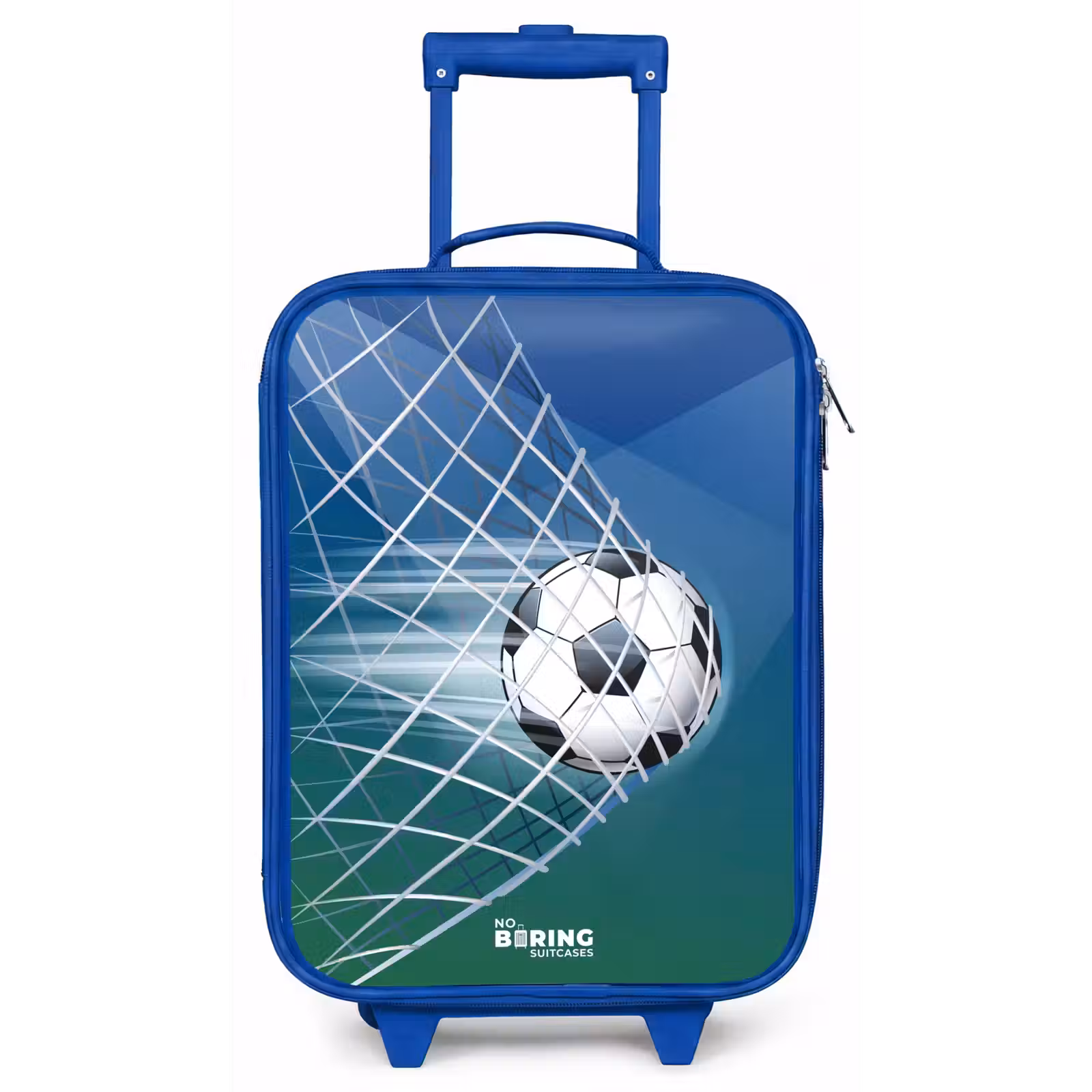 Kinderkoffer - Blauw - Bal in het goal — 1