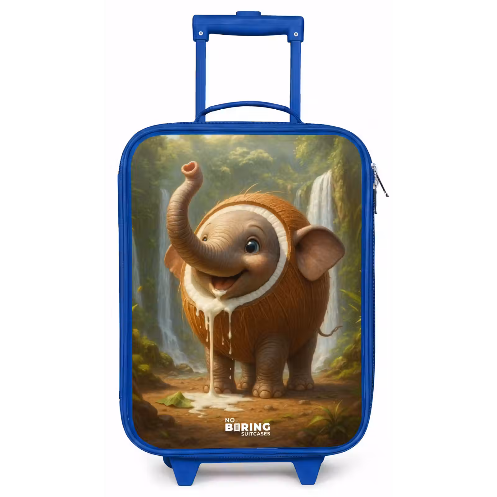 Kinderkoffer - Blauw - Coconote Elephante — 1