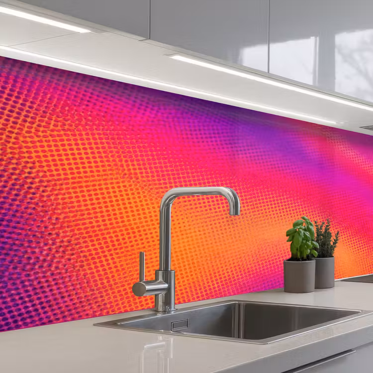 Keuken achterwand - Abstract - Patroon - Kleurverloop — 2