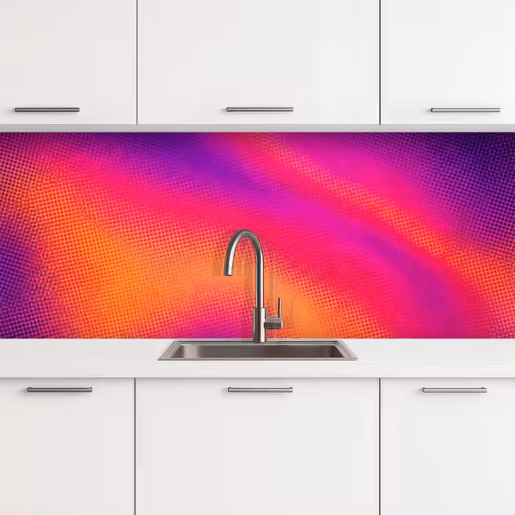 Keuken achterwand - Abstract - Patroon - Kleurverloop — 4