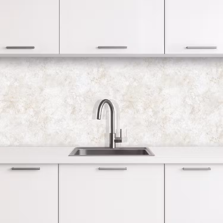 Keuken achterwand - Beige - Marmer - Aders — 4