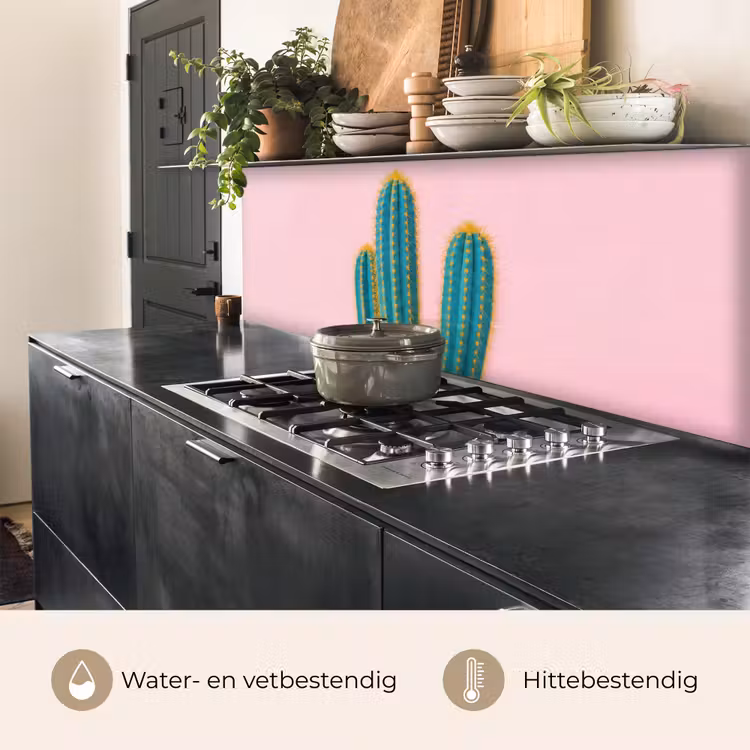 Keuken achterwand - Cactussen - Modern - Pastel — 5
