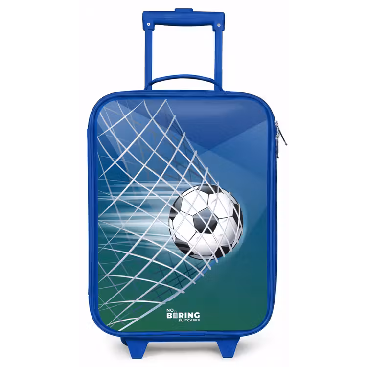 Kinderkoffer - Blauw - Bal in het goal — 1