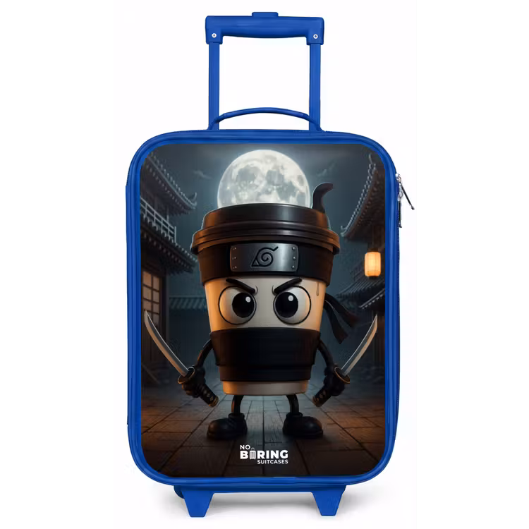 Kinderkoffer - Blauw - Capuchino Assassino — 1