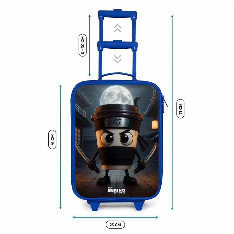 Kinderkoffer - Blauw - Capuchino Assassino — 6