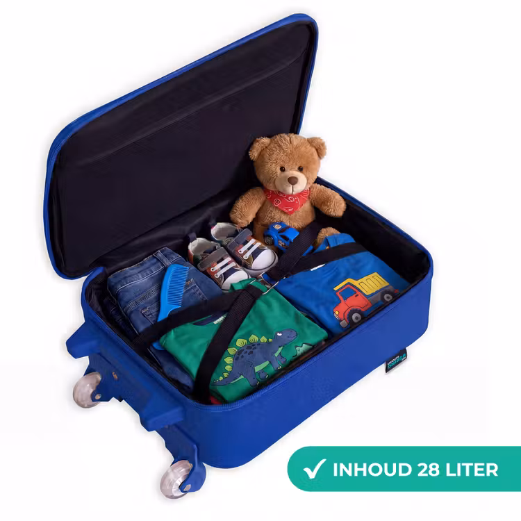 Kinderkoffer - Blauw - Knoppen van een gameconsole — 5
