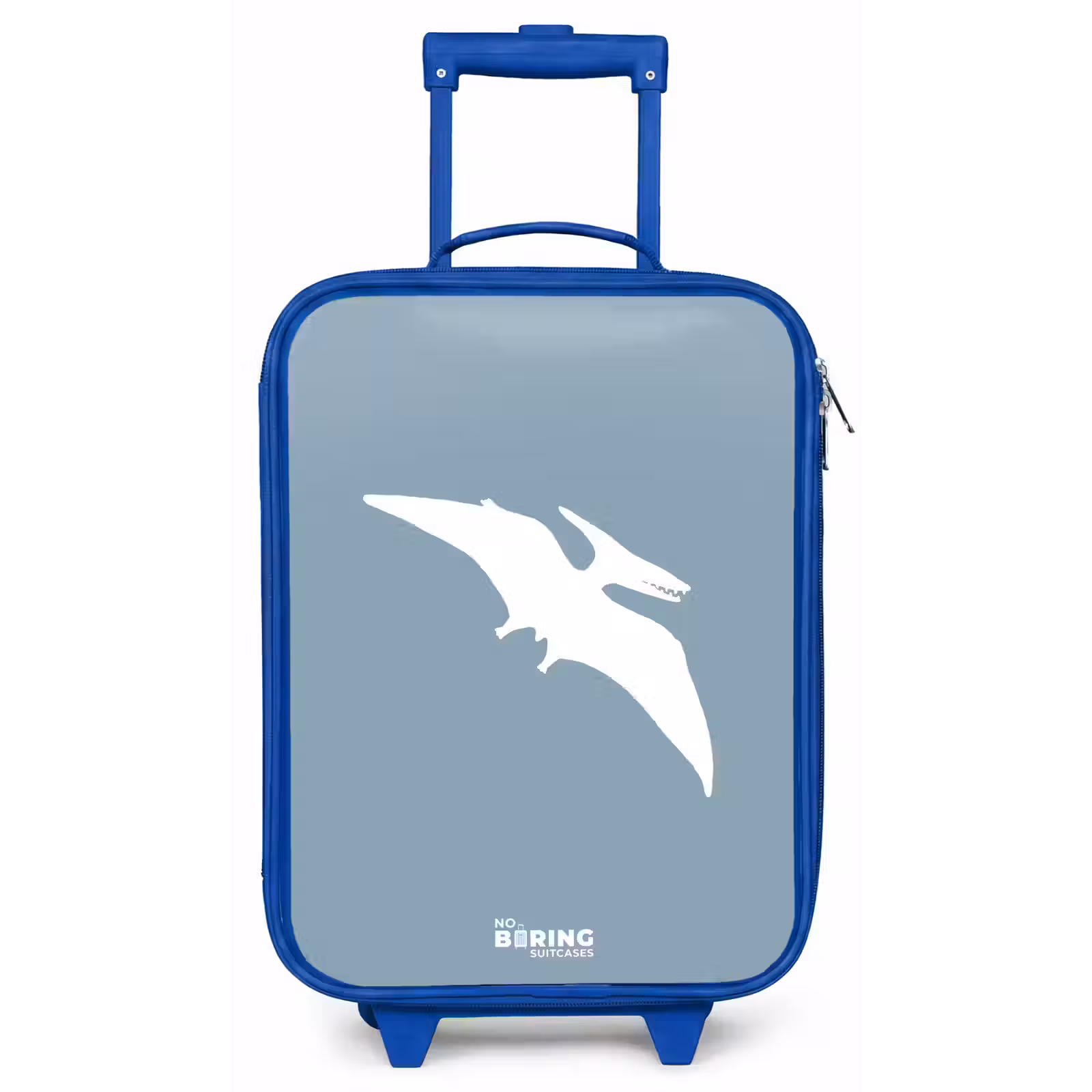 Kinderkoffer - Blauw - Blauw met Pteranodon dino — 1