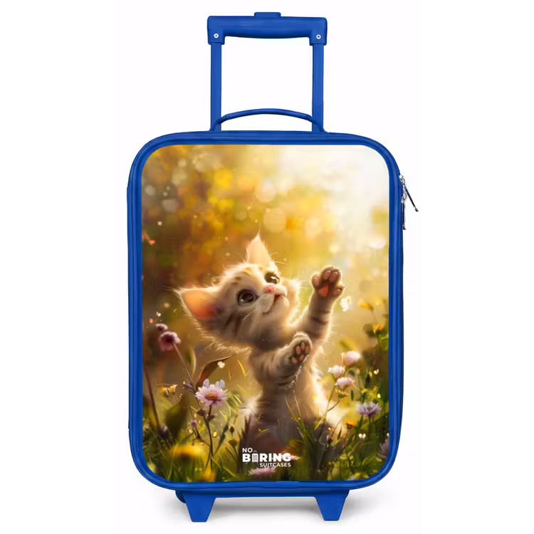 Kinderkoffer - Blauw - Koosje kitten — 1