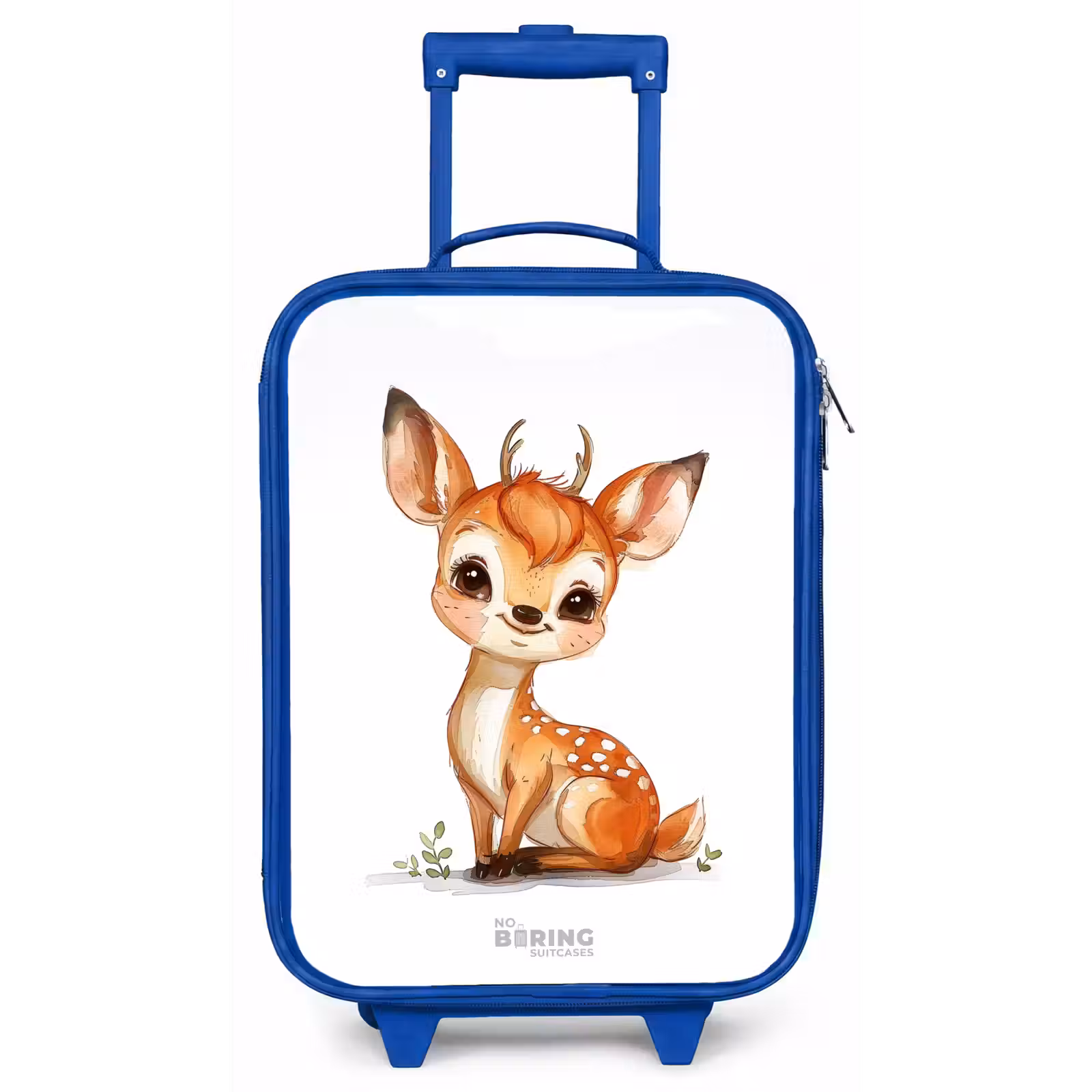Kinderkoffer - Blauw - Baby hert — 1