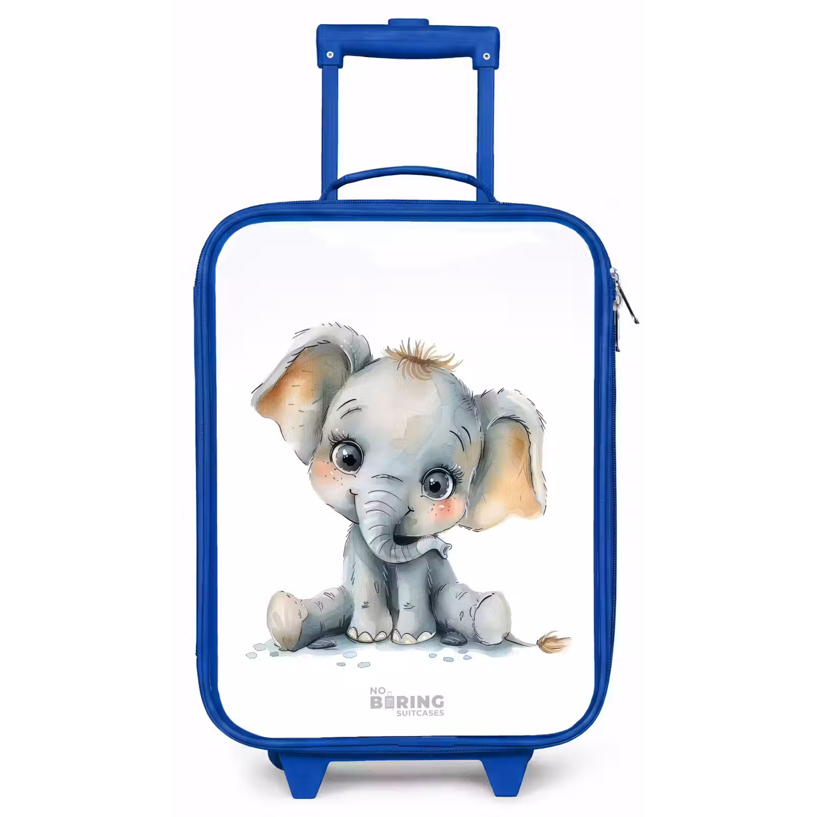 Kinderkoffer - Blauw - Baby olifant — 1