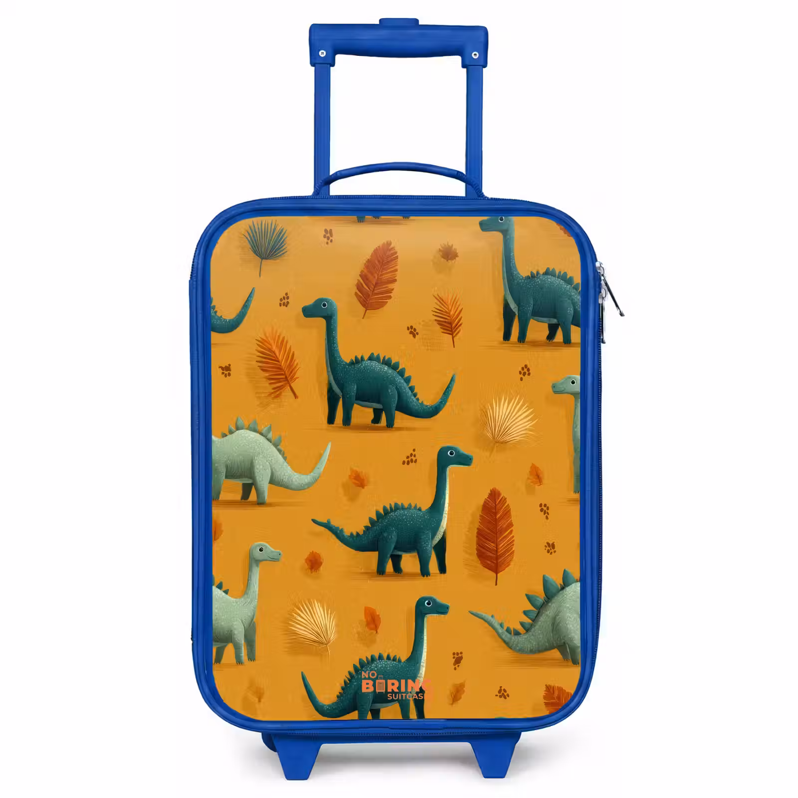 Kinderkoffer - Blauw - Lange nekken in herfstlandschap — 1