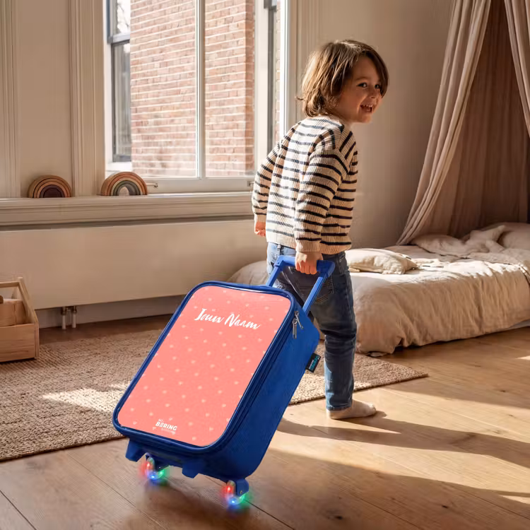 Kinderkoffer - Blauw - Hartendief — 3