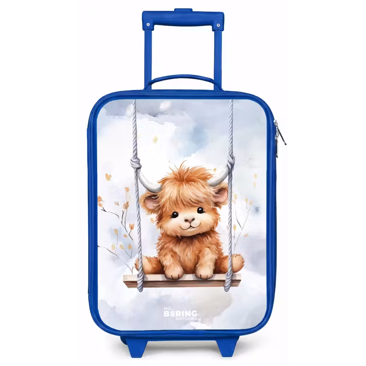 Kinderkoffer - Blauw - Hennie hooglander — 1