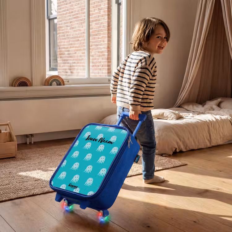 Kinderkoffer - Blauw - Kekke kwalletjes — 3