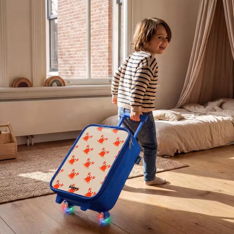 Kinderkoffer - Blauw - Krabbenkwestie — 3