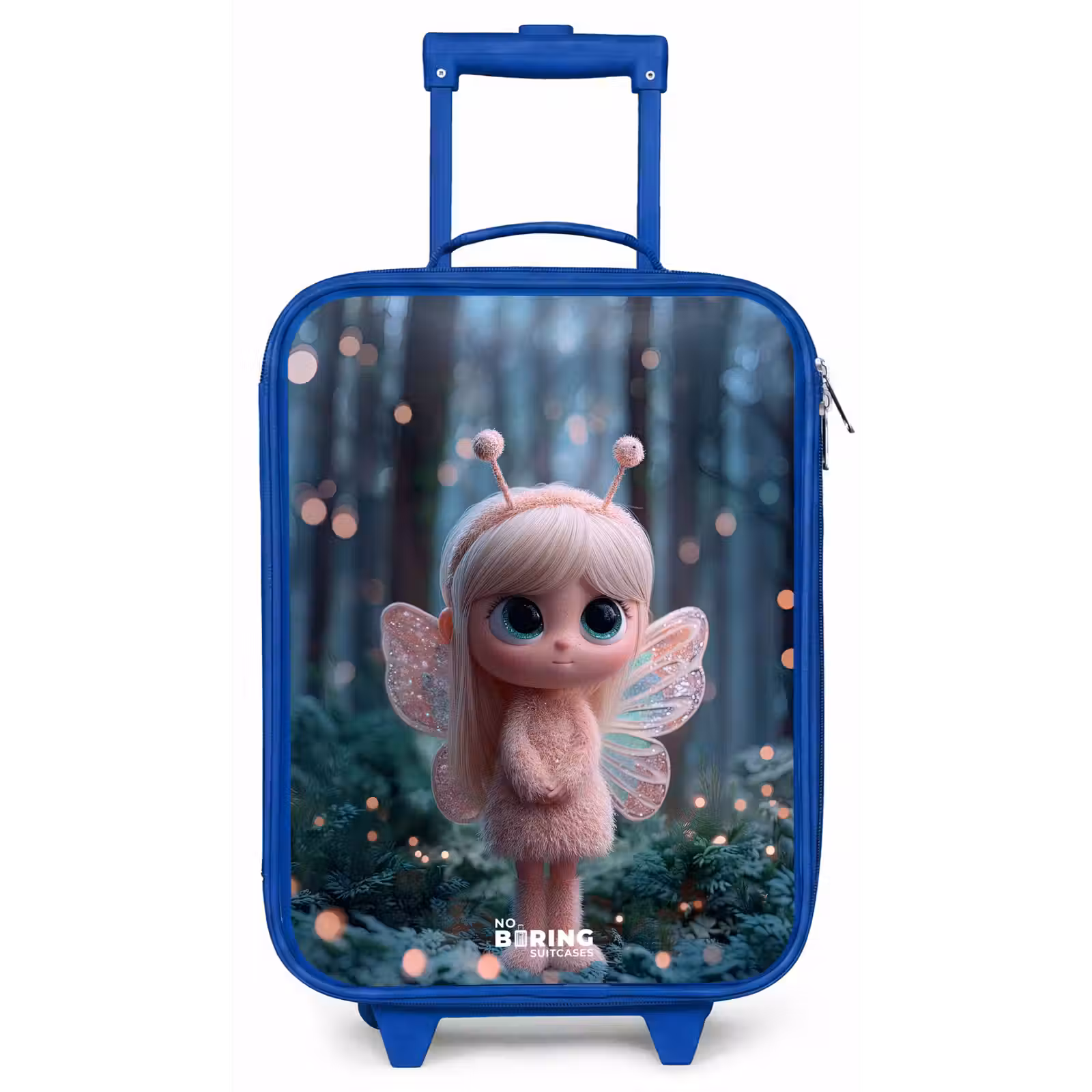 Kinderkoffer - Blauw - Fairy - Bos - Glitters — 1