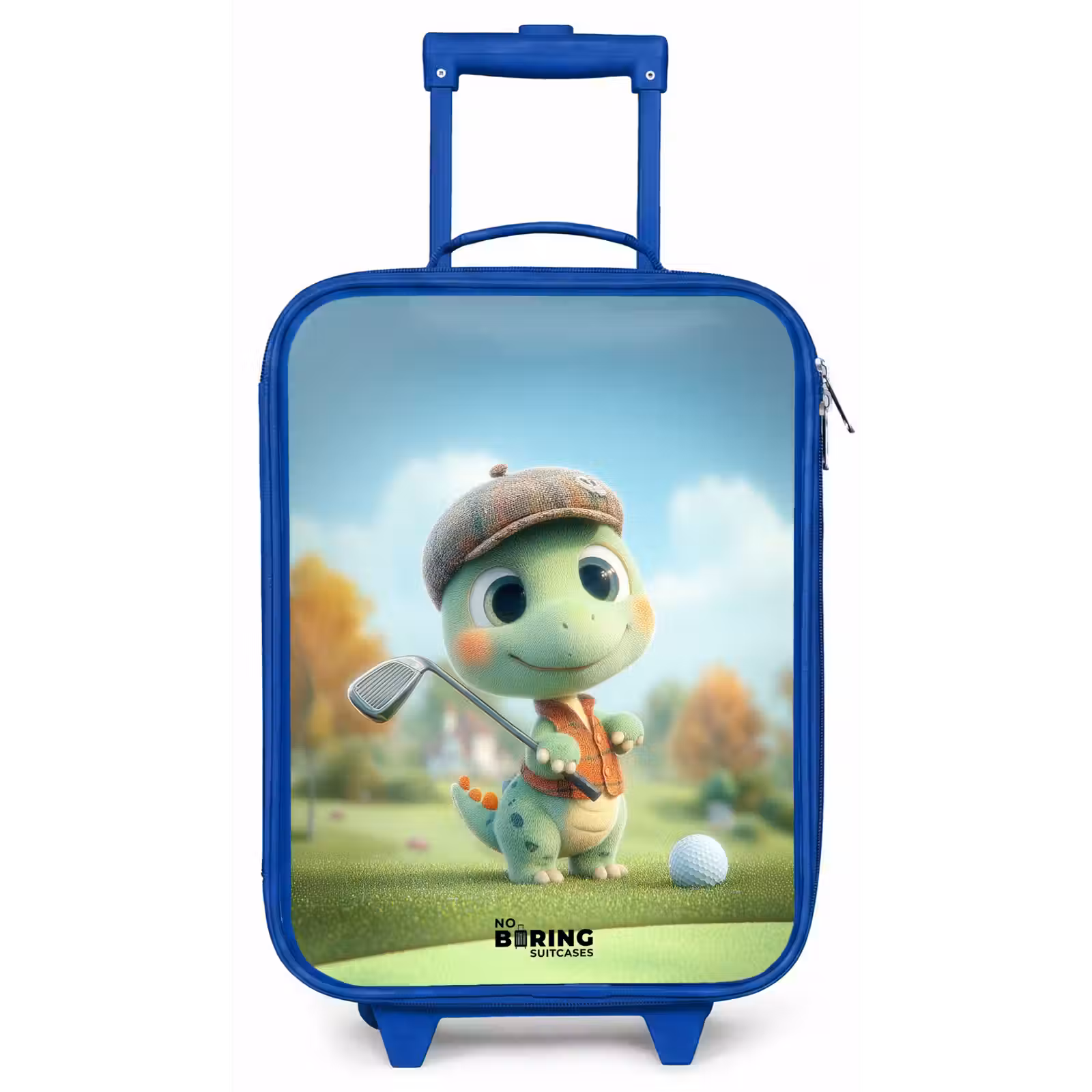 Kinderkoffer - Blauw - Golf - Dino - Groen — 1