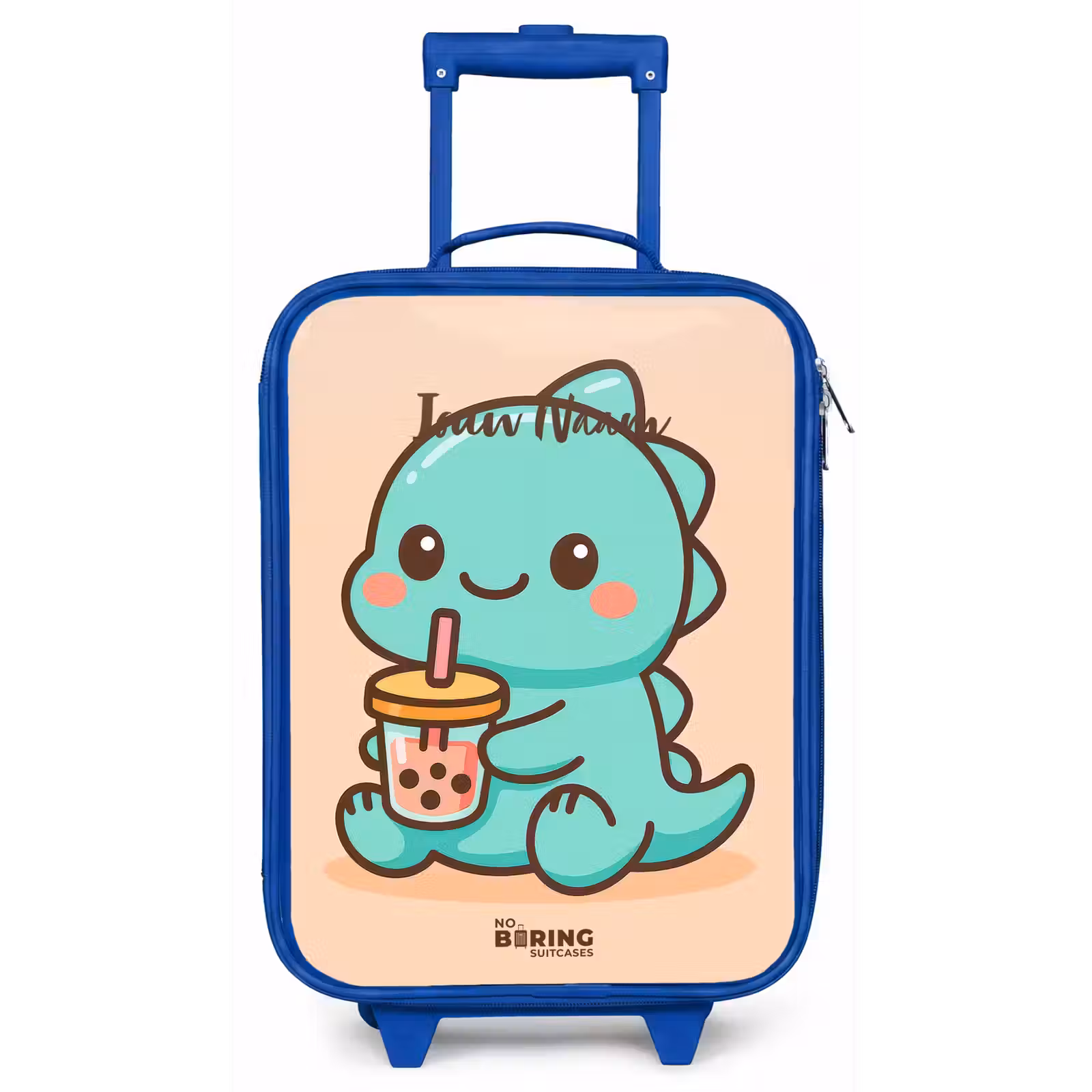 Kinderkoffer - Blauw - Kawai - Dino - Bubbletea — 1