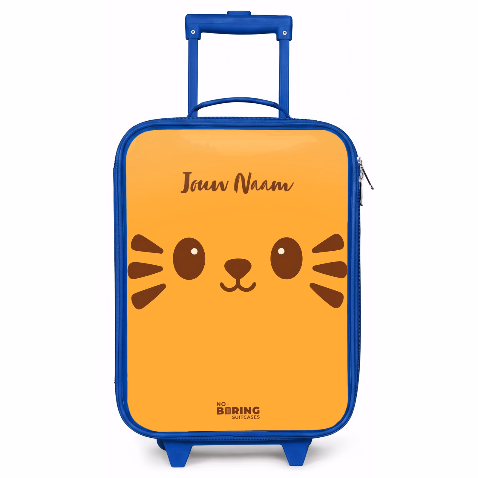 Kinderkoffer - Blauw - Kawai - Tijger - Oranje — 1
