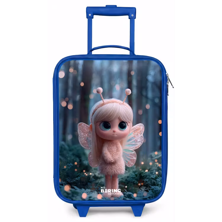 Kinderkoffer - Blauw - Fairy - Bos - Glitters — 1