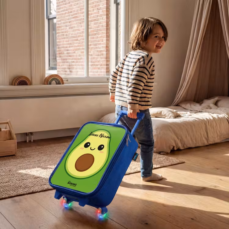 Kinderkoffer - Blauw - Kawai - Avocado - Groen — 3