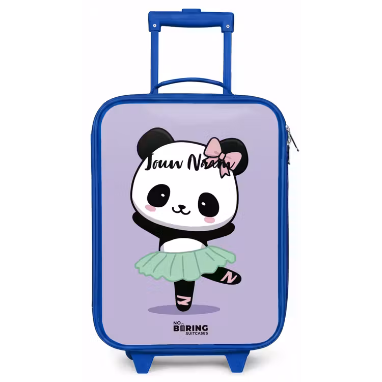 Kinderkoffer - Blauw - Kawai - Ballet - Panda — 1