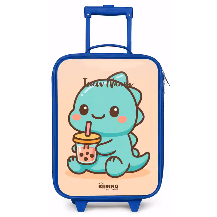 Kinderkoffer - Blauw - Kawai - Dino - Bubbletea — 1