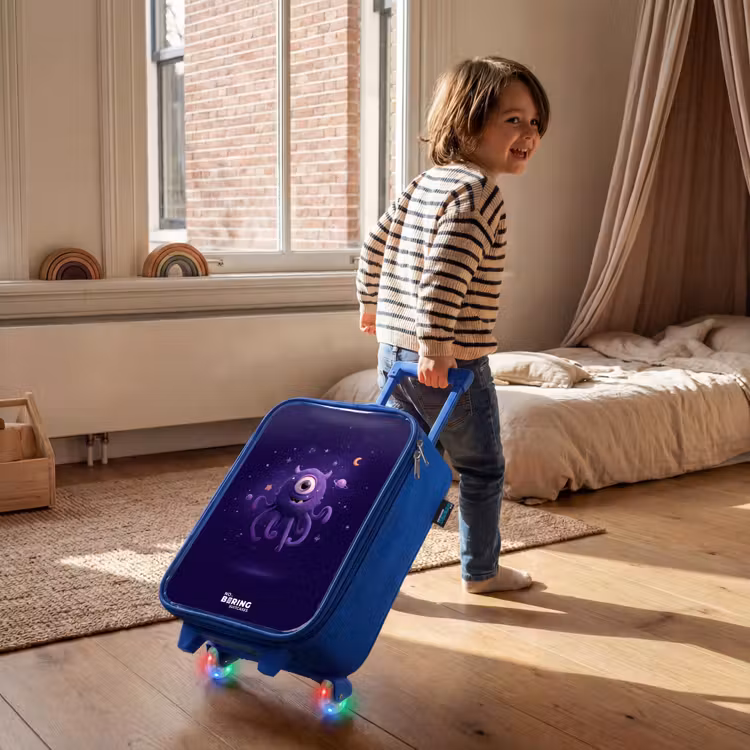 Kinderkoffer - Blauw - Kosmisch tentakelmonster — 3