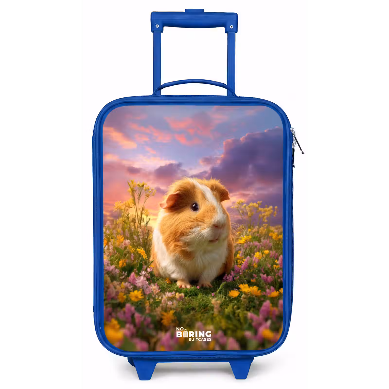 Kinderkoffer - Blauw - Cavia - Natuur - Dier — 1