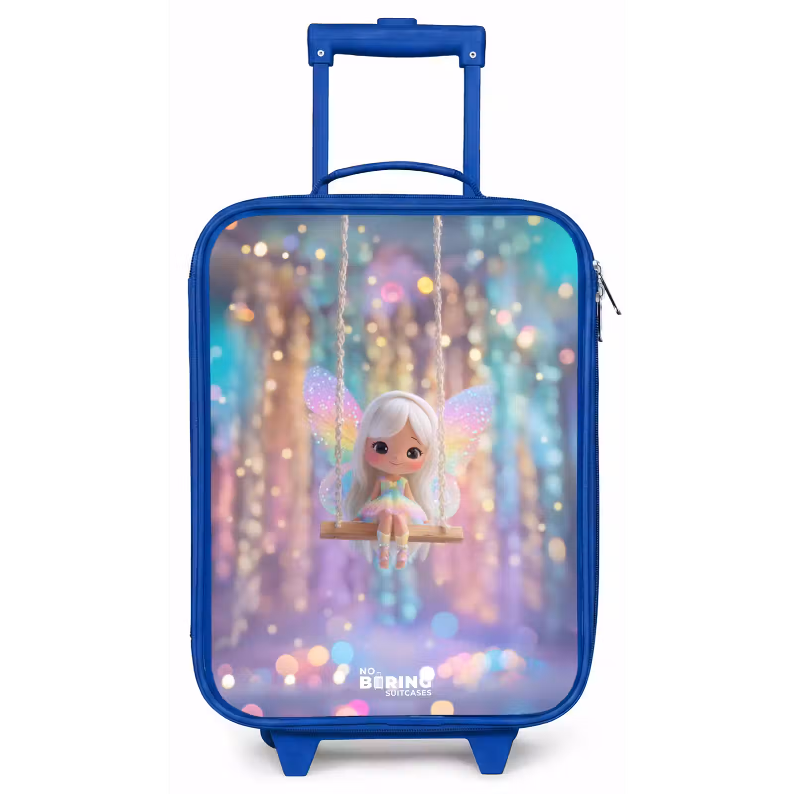Kinderkoffer - Blauw - Fee - Elf - Regenboog — 1