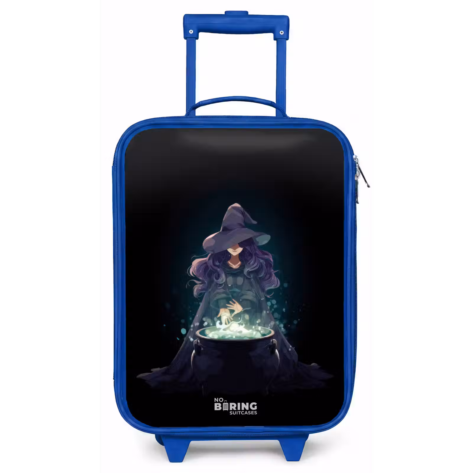 Kinderkoffer - Blauw - Heks - Ketel - Tover — 1