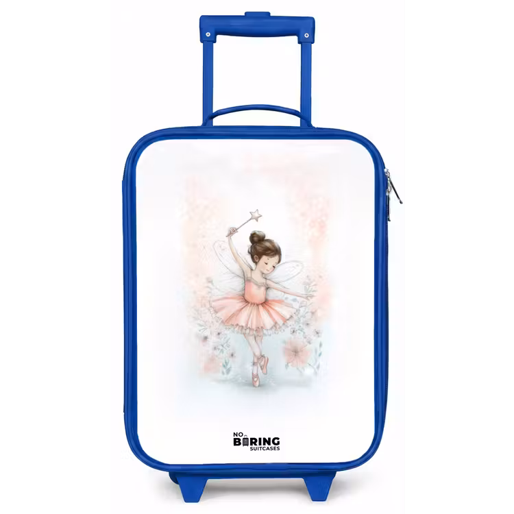 Kinderkoffer - Blauw - Ballerina - Elf - Fee — 1