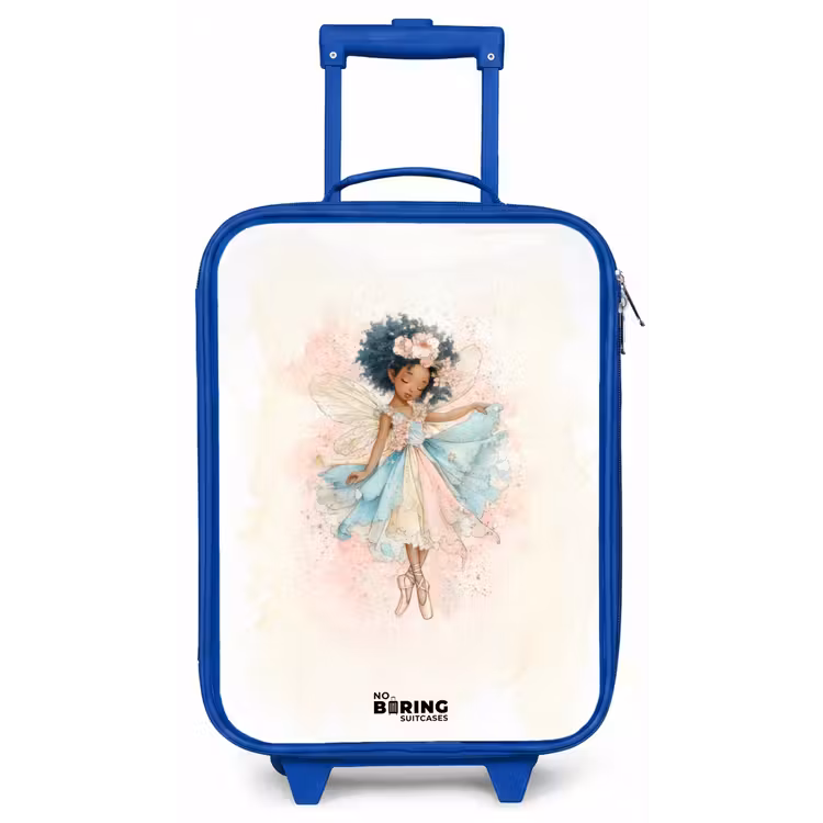 Kinderkoffer - Blauw - Elf - Ballet - Kleurrijk — 1