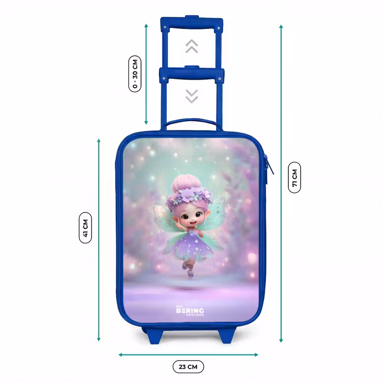 Kinderkoffer - Blauw - Elf - Tover - Magisch — 6