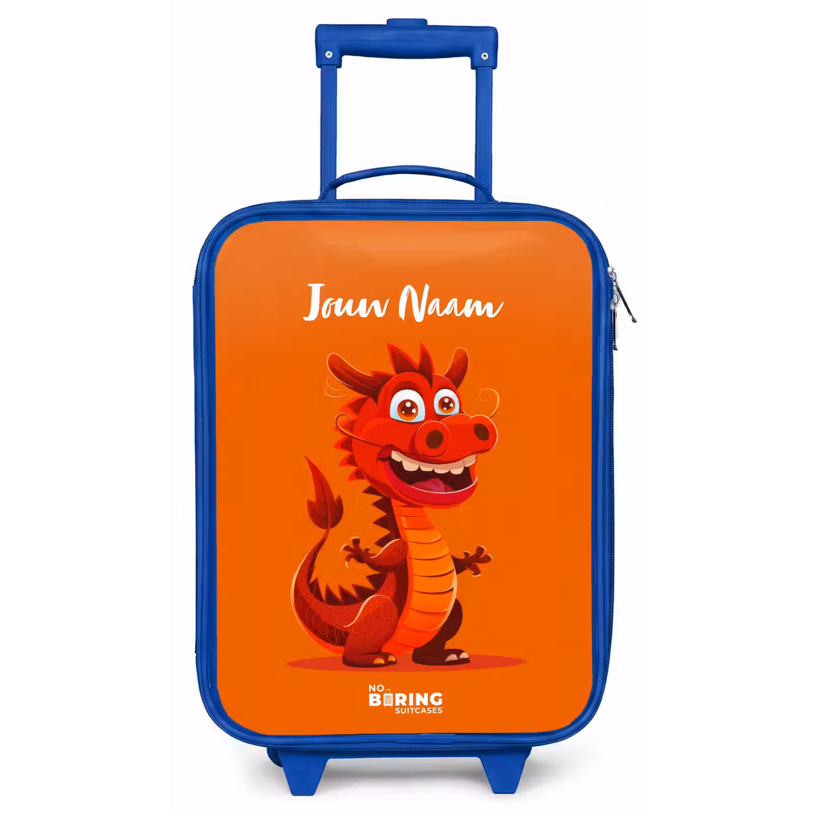 Kinderkoffer met naam - Blauw - Horacio hotshot — 1