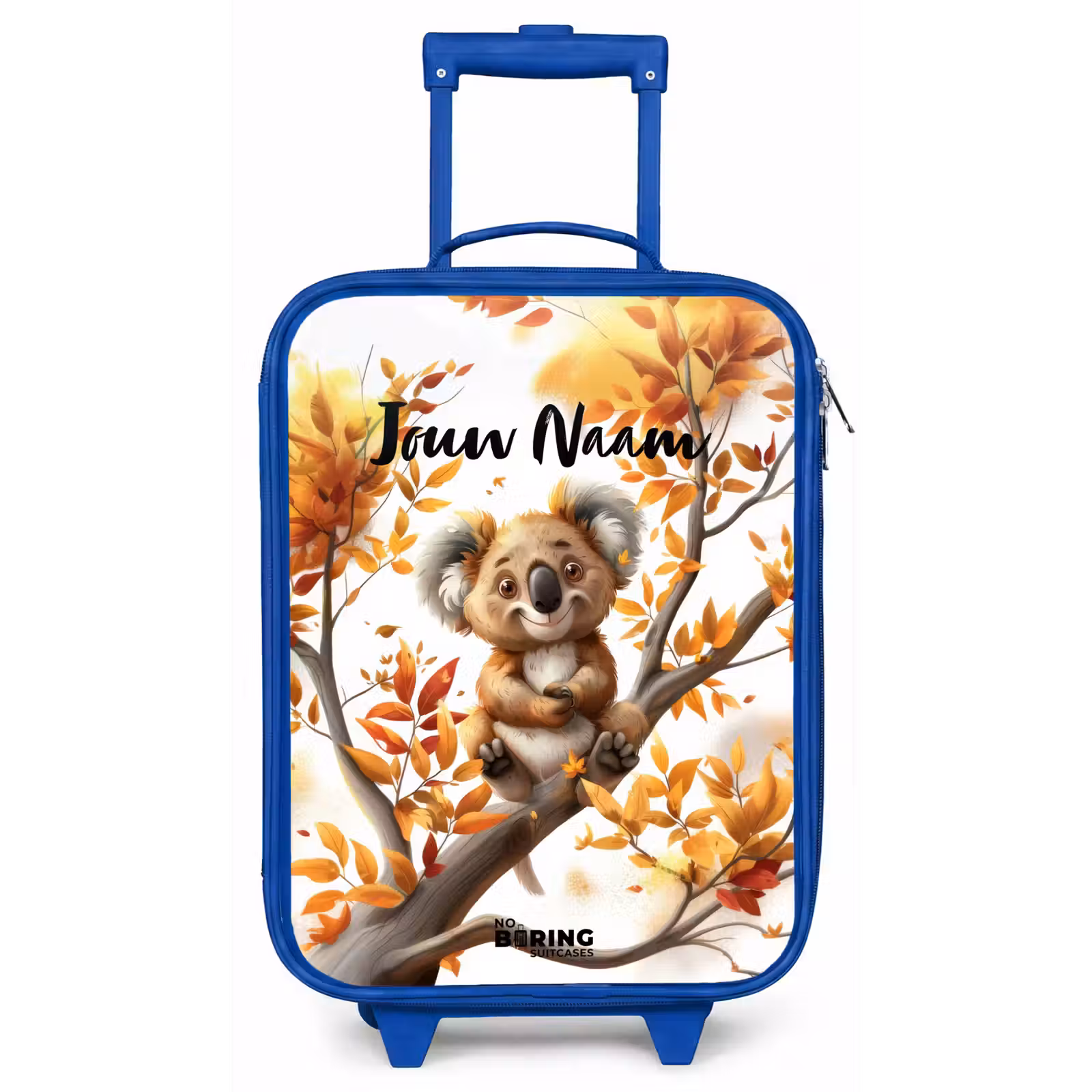 Kinderkoffer met naam - Blauw - Kenny koala — 1