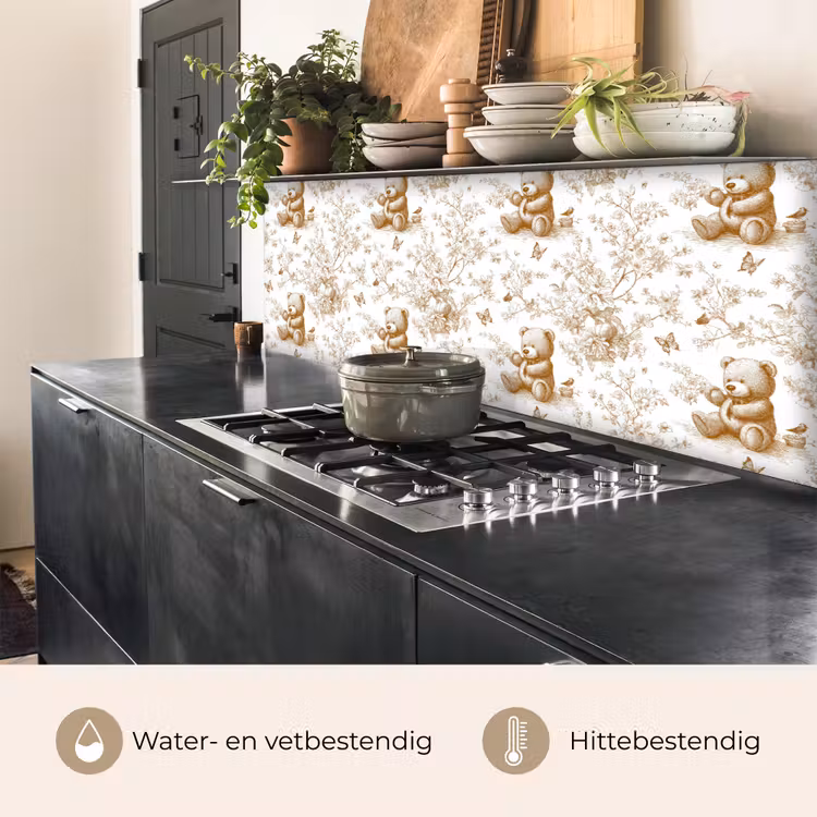 Keuken achterwand - Beer - Tijdloos - Bruin — 5